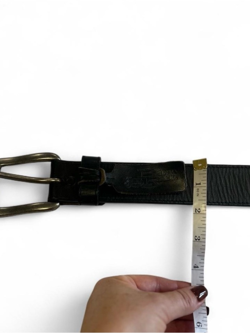 NWT Justin's Belt | Bomber Belt Genuine Black
Leather Men's Size 40 - Picture 7 of 7